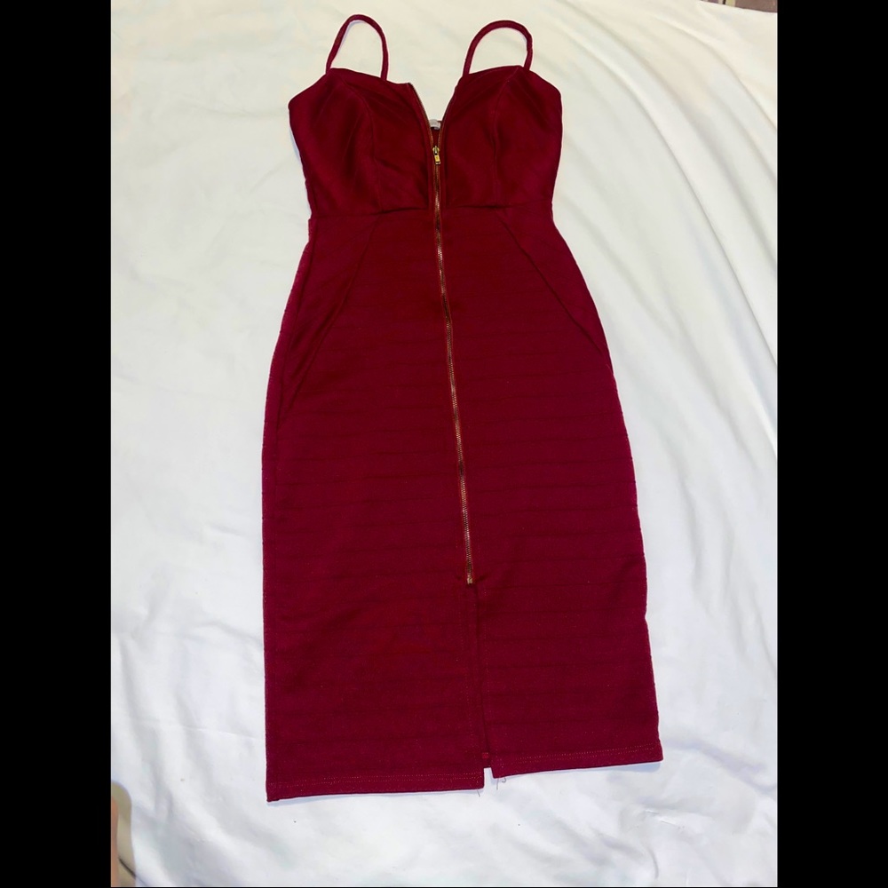 Wine Res Dress